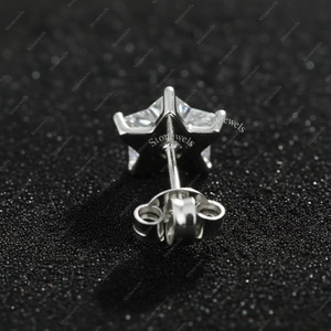 Shiny Star Diamond <b>Studs</b> for Women - Product Image 3