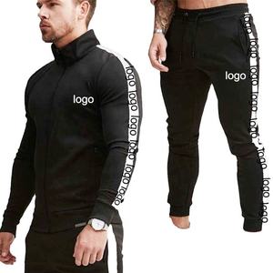 2024 nouveau survêtement en coton à capuche pour hommes avec logo personnalisé tenues de gymnastique avec pantalons de survêtement en tailles XXL et XL pour l'hiver - Product Image 5