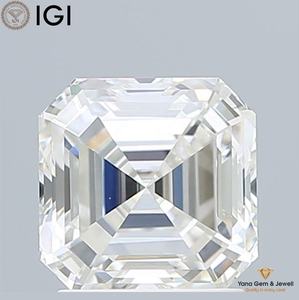 เพชรทรงแอสเชอร์ 1.51 กะรัต ได้รับการรับรองจาก IGI เพชร CVD ผลิตในห้องปฏิบัติการ สี F ความสะอาดระดับ VVS2 สำหรับดีไซน์หรูหราและมีสไตล์ - Product Image 1