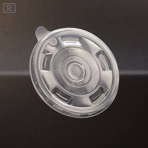 Disposable 120mm Juice Water Milk Tea Coffee <b>Cups</b> and Lids R-PP PP Material - Product Image 2