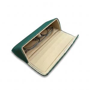 กล่องใส่แว่นตาแม่เหล็กสามทบผ้าหนังนิ่มลายเอเพ็กซ์ - Product Image 2