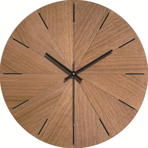 12-Inch 30cm <b>Modern</b> MDF Wooden <b>Clock</b> Antique Creative Art Design <b>Wall</b> <b>Clock</b> for Home Decor - Product Image 3