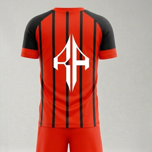 Nuevo Uniforme de Fútbol Personalizado para Hombre, Servicio OEM de Verano, Uniforme de Fútbol Transpirable de Manga Corta de Primera Calidad Personalizado por RIVIAN ATLANTIC - Product Image 5