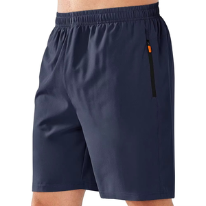 กางเกงขาสั้นออกกำลังกายผู้ชายขายดี น้ำหนักเบา ผลิตจากโพลีเอสเตอร์ แห้งเร็ว มีกระเป๋าซิป รับผลิตชุดกีฬาตามสั่ง - Product Image 4