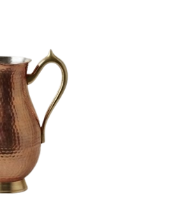 Carafe en métal finition cuivre sur mesure, design durable, pour vin, eau, fêtes, décoration artisanale pour la maison et la cuisine - Product Image 4