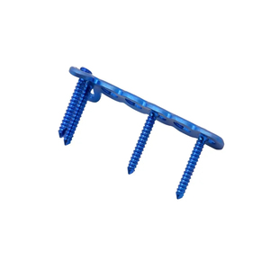 Implantes Quirúrgicos para Mano con Certificación CE ISO, Placa de Bloqueo Metacarpiana de Titanio Anodizado Azul Mini T-Plate de 2.0mm para Fracturas - Product Image 4