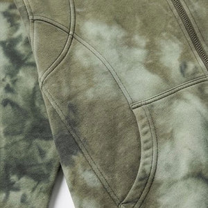 Conjunto Deportivo Urbano para Hombre, Chaqueta con Capucha y Cremallera Completa, Estilo Acid Wash, con Pantalones Jogger Ajustados, Corte Relajado - Product Image 5