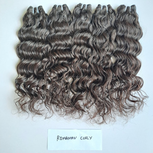 Extensions de cheveux humains 100% Remy, tissage machine, lots de cheveux bruts en gros - Product Image 4
