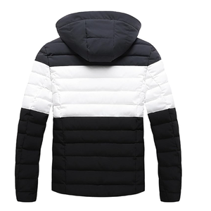 New Design Lightweight Stylish Custom Logo Canvas Stand Collar Full Sleeve Custom Color <b>Puffer</b> <b>Jacket</b> for Adults - Product Image 2