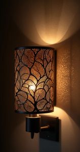 Handcrafted Antique Finish Solid Brass Hanging <b>Ceiling</b> Lamp with Intricate Traditional Engraving Metal Candle Holders - Product Image 4
