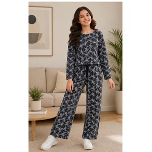 Hot Sale Stockify Women's Night Suits <b>Set</b> Comfortable Printed Nightwear <b>Set</b> for <b>Ladies</b> Casual Home Wear Sleepwear Bulk Supplier - Product Image 1
