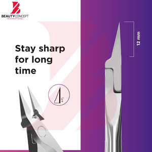 ที่ตัดหนังกำพร้าแบบมืออาชีพ ขนาด 5 มม. ใบมีดคมทำจากสแตนเลส สำหรับดูแลเล็บมือ กำจัดหนังกำพร้าอย่างแม่นยำ - Product Image 5