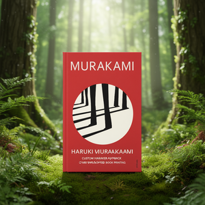 Bois norvégien par l'auteur Haruki Murakami, impression de livre à couverture souple personnalisée - Product Image 3