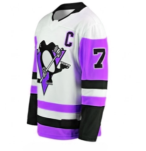 Wholesale Low MOQ Top Quality Colorful Team Order Custom Full Sublimation Ice Hockey Jersey For Unisex OEM Service - Product Image 2