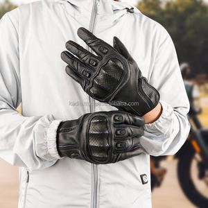 Carbon Fiber Motorcycle <b>Gloves</b> for Outdoor Gym Sports Usage - Product Image 4