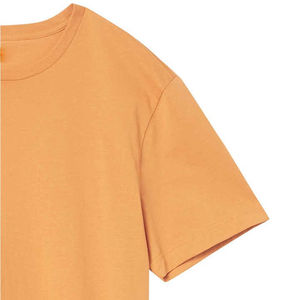 T-shirt homme en tissu premium, couleur chair unie, col rond, manches courtes, coupe classique, pour l'été, à bas prix - Product Image 6