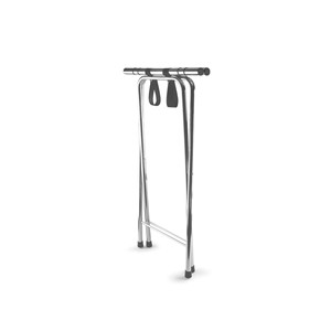 Supporto per vassoi in metallo pieghevole per portaoggetti e scaffali da cucina - Product Image 2