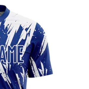 Custom Heat-Transfer Printed Football Jersey-Custom Player Name Numbers Breathable Moisture-Wicking 100% Polyester Plus Size - Product Image 3