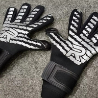 Gants de gardien de but professionnels personnalisés Blue Eagle Sports, imperméables, respirants, antidérapants, avec grip en latex, pour entraînement de football en extérieur.