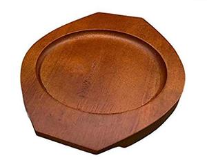 Wood <b>Trivet</b> Mats Irregular Shape Modern Design Non-Slip Table Decoration Accessory Modern 15cm Reusable <b>Trivets</b> - Product Image 2