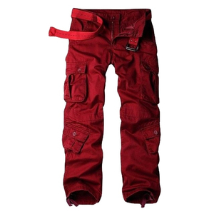 Pantalones Jogger Cargo de Lona Ligeros y Transpirables para Hombre, Diseño Personalizado 2026, Lavado Ácido, Estampados, con Bolsillos Laterales, para Entrenamiento - Product Image 1