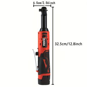 Clé à cliquet électrique sans fil 18V à couple élevé, 57 Nm, vitesse variable, outil électrique, cliquet allongé 3/8 pouces - Product Image 3