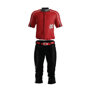 Uniforme de Béisbol de la Mejor Calidad 2026, Fabricante Pakistaní, Uniforme de Béisbol con Botones - Product Image 4