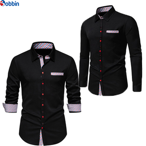 Chemise décontractée pour homme, tendance, vente chaude, confortable, respirante, manches longues, longueur standard, prix raisonnable - Product Image 2