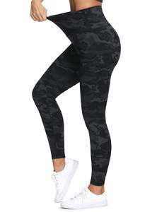 Leggings Deportivos de Cintura Alta para Mujer, Transpirables, Casuales, para Invierno, Gimnasio, Yoga, Fitness, Running, Entrenamiento, Elásticos, Ecológicos, de Secado Rápido, Color Sólido - Product Image 6