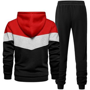 Trendy <b>Plain</b> <b>Tracksuit</b> Outfit Made Modern Lifestyle Featuring Soft Polyester Fabric Lightweight Feel Regular Fit Hooded Casual - Product Image 5
