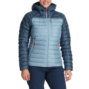 Outdoor Winter Cotton Polyester Waterproof Windproof Hooded Women Puffer Jackets Custom Design Plus Size Front Logo Wholesale - Product Image 1