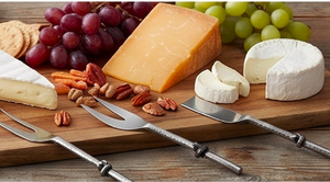 Modern Stainless Steel <b>Cheese</b> <b>Knife</b> <b>Set</b> With Spatula And Fork Durable Dishwasher Safe Metal Tools For Kitchen Use And Hotel Use - Product Image 6
