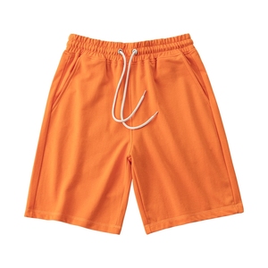 Shorts de sport décontractés pour hommes, écologiques, de haute qualité, taille personnalisée, en tissu peigné uni, séchage rapide, respirants, imperméables, pour le fitness (vente en gros) - Product Image 5