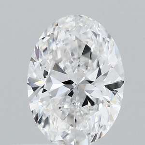 Diamantes sueltos certificados por IGI, corte ovalado 0,53 E VVS2 VG GD 6,23-4,47-2,86 64 60, ninguno certificado - Product Image 1