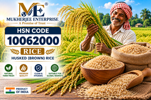 Cáscara de Arroz Integral de la India, Grado de Exportación a Granel, Natural, Fresca de Granja, Empaque Personalizado, HSN 10062000, Mukherjee Enterprise, Temperatura Ambiente 12 - Product Image 3