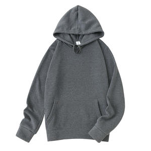 Sweat-shirts à capuche surdimensionnés en coton 100% avec impression numérique personnalisée, fermeture éclair, pour l'hiver - Product Image 5