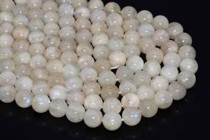 ลูกปัดมูนสโตนสีรุ้ง แท้จากธรรมชาติ รูปทรงครึ่งวงกลม ขนาด 7.5 นิ้ว ขายส่งจำนวนมาก - Product Image 5