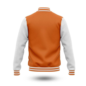 Wholesale Custom Men's Varsity <b>Jacket</b> Multi-Color Fleece Letterman <b>Jacket</b> Contrast Sleeve Slim Fit <b>Baseball</b> <b>Bomber</b> <b>Jacket</b> for - Product Image 2