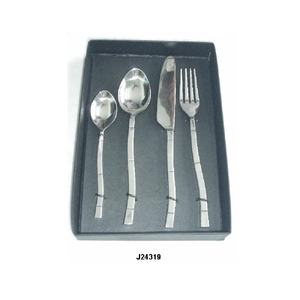 Juego de cubiertos de latón de alta calidad, alfombrilla con acabado cromado, otros estilos disponibles y mango cilíndrico, juego de cubiertos, utensilios de cocina - Product Image 4