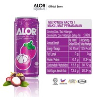 Jus de mangoustan concentré à faible teneur en sucre, prêt à boire, fabriqué en Malaisie, certifié HALAL, en conserve