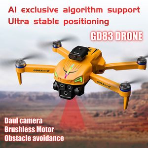 Drone RC GD83 Quadricottero con Evitamento Ostacoli a Infrarossi, Modalità Headless, Decollo/Atterraggio con Un Tasto, 3 Modalità di Velocità - Pieghevole - Product Image 1