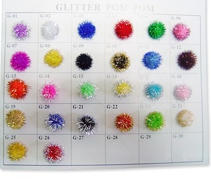 พู่อะคริลิคคุณภาพพรีเมียมสำหรับงานฝีมือ DIY และของตกแต่ง - Product Image 6