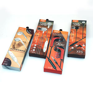 Factory direct sales of customized headphones, supermarket headphone paper packaging, gift <b>boxes</b>, and packaging with logo. - Product Image 6