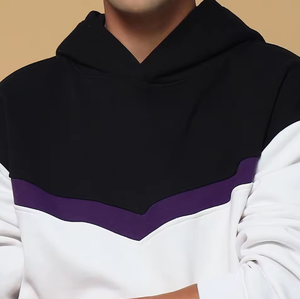 ชุดวอร์มผู้ชายผ้าฟลีซพิมพ์ลายทันสมัยสำหรับฤดูหนาว ระบายอากาศได้ดี เป็นมิตรกับสิ่งแวดล้อม มีฮู้ด - Product Image 3