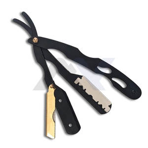 Navaja de Afeitar Profesional para Hombre, Navaja de Afeitar Recta para Barbería, Uso en Salón y en Casa, Logotipo Personalizado, Marca OEM - Product Image 6