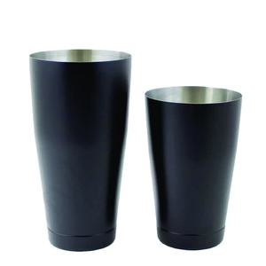 Coctelera de acero inoxidable, coctelera de Martini a precio mayorista, artículos de bar, juego de coctelera Boston, color negro - Product Image 1