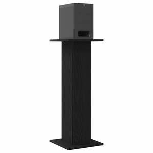Soportes para Altavoces D0100X3W8HT en Roble Negro, 11.81 X 11.81 X 31.50 Pulgadas, Soporte para Sistema de Cine en Casa, para Equipos de Audio - Product Image 5