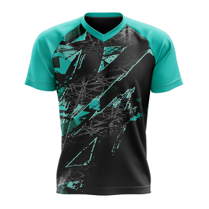 Camiseta Premium para Hombre con Cuello en V, Diseño Estampado a la Moda, Manga Corta, Transpirable, de Algodón, Resistente a las Arrugas y de Ajuste Suave 2026 - Product Image 5