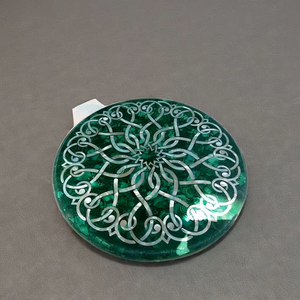 Gema de Labradorita Natural, Artesanía en Forma de Corazón, Decoración de Lujo Ecológica para el Hogar, Adorno de Piedra para Mesa, Día de San Valentín - Product Image 1