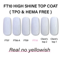 XGM NAILS Super Anti-friction et Anti-chute Top Coat UV Gel de finition Gel de scellement Gel de finition Guangzhou Baiyun Fournisseur OEM ODM Logo